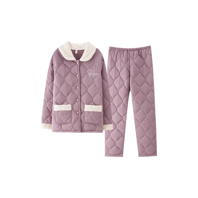 UAVAE Pajama Set Women's Image Color-0