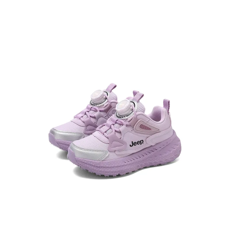 Jeep Wear-Resistant Low-Top Kids Lifestyle Shoes Thin Wicker Pink Purple Kids'-2