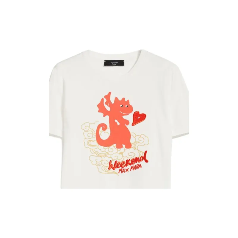WEEKEND MaxMara T Shirt Women's White-4