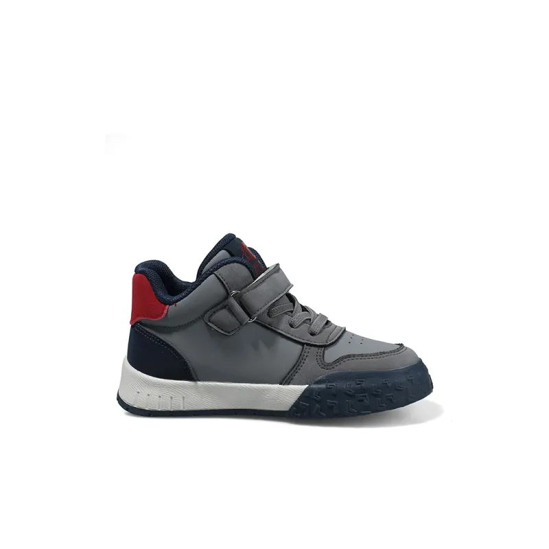 BIG WASP Slip Resistant Anti Kick Abrasion Resistant Mid Top Kids' Skateboarding Shoes Kids'-15