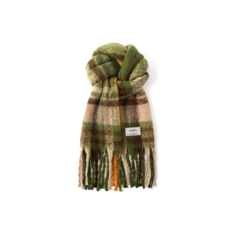 FREE RABBITⅡ Extra Long Thick Warm Scarf Shawl Unisex-16