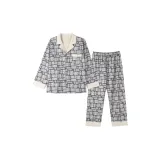 Gray Plaid Fabric+Men's Clothing Sets