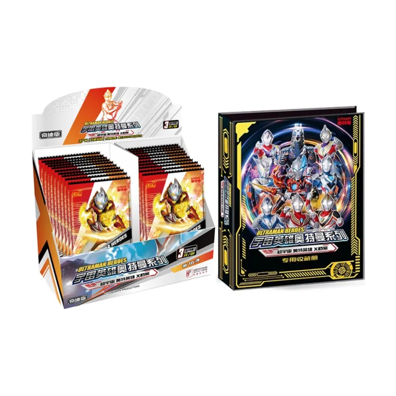 KAYOU Ultraman Card Miracle Edition 10th Series IP/Anime Cards 50 Sachets/box-4
