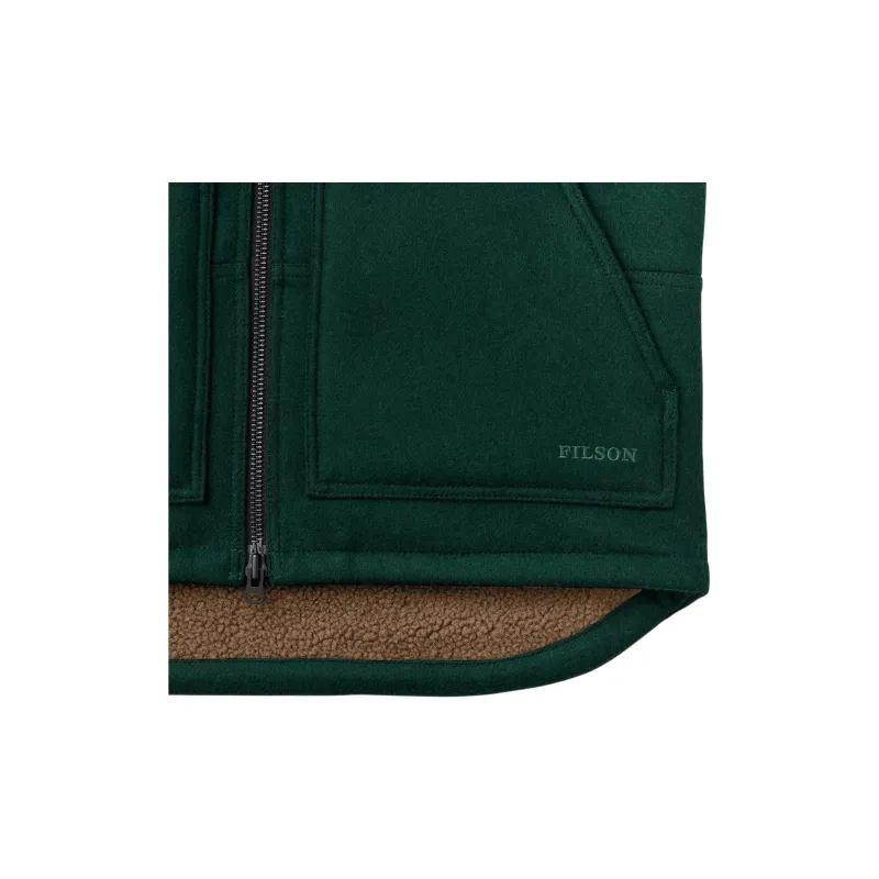 Filson Vest Men's Dark Color Spruce-5