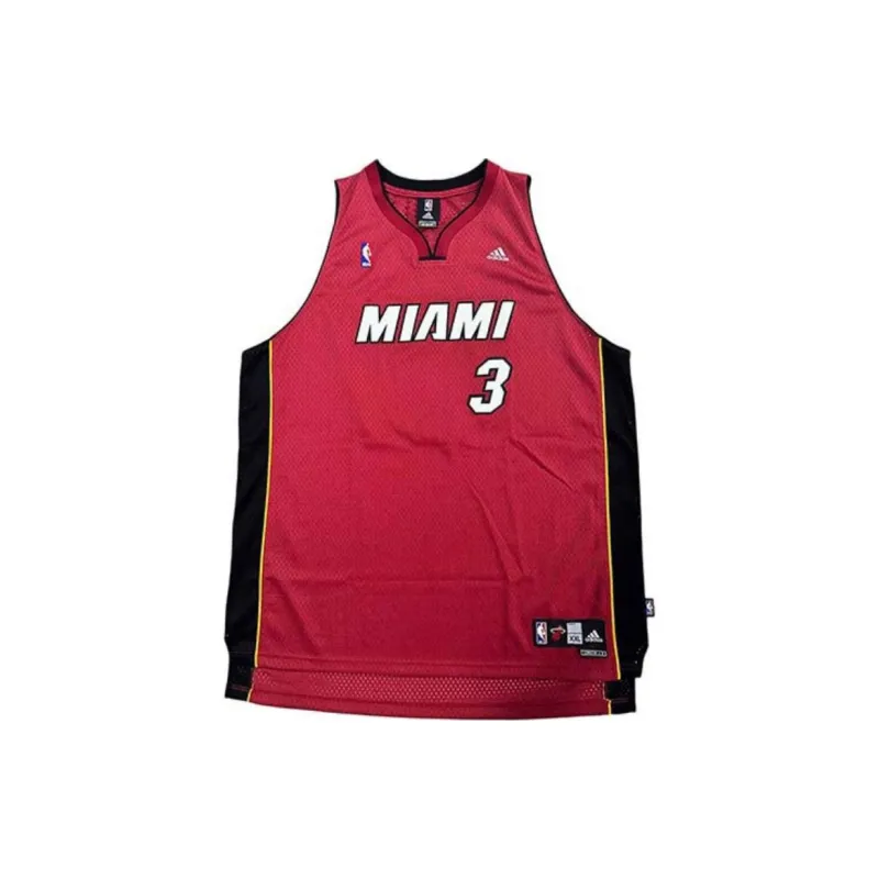 Yi Shot Miami Heat Team Jersey Included SA Certificate, Framed And Treasured Red Black Unisex-2