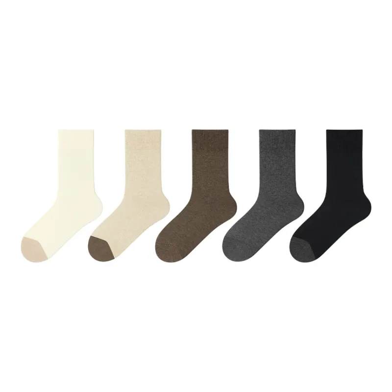 B&C.Room Mid Calf Socks Women's 5 Pack-7