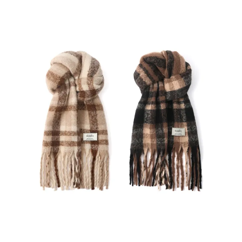 FREE RABBITⅡ Extra Long Thick Warm Scarf Shawl Unisex-19
