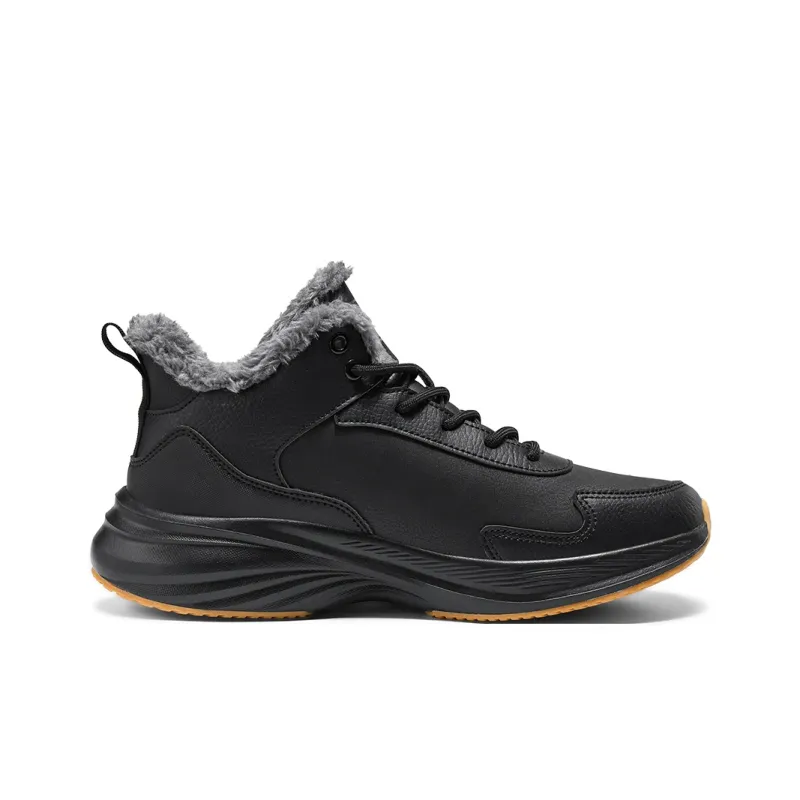 Binary Mid Top Basketball Shoes Men's Black-2
