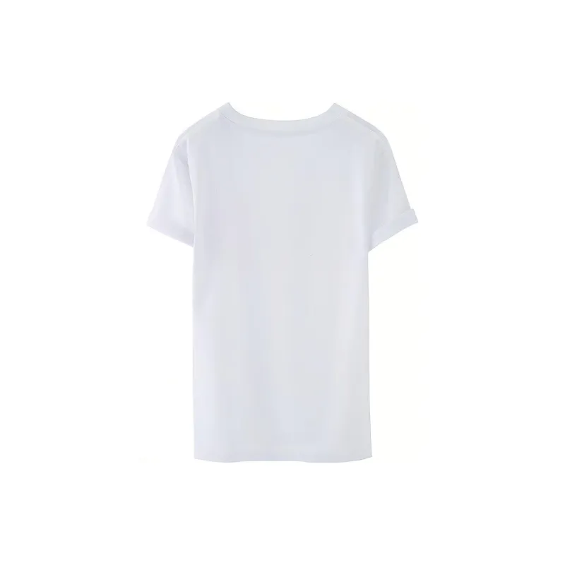 SOON FLOWER T-Shirt Women's White-1