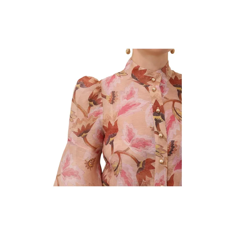 Zimmermann Illustration Floral Blouse-6