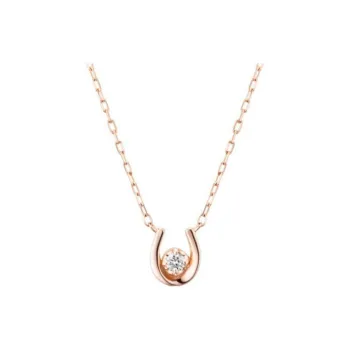 4℃ Diamond Tanzanite Necklaces Women's Rose Gold