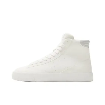 ZARA High-Top Skateboard Shoes Men's White