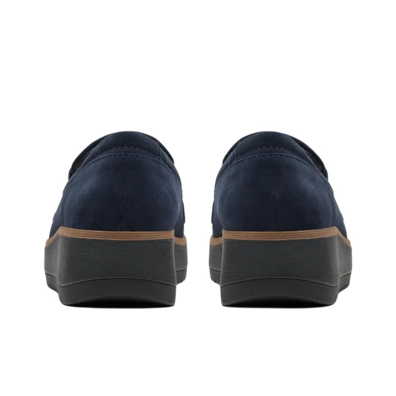 Clarks Zylah May Loafers Women's Marine Blue-4