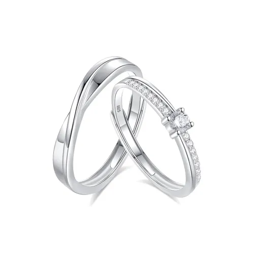 NRO 925 Sterling Silver Rings Unisex