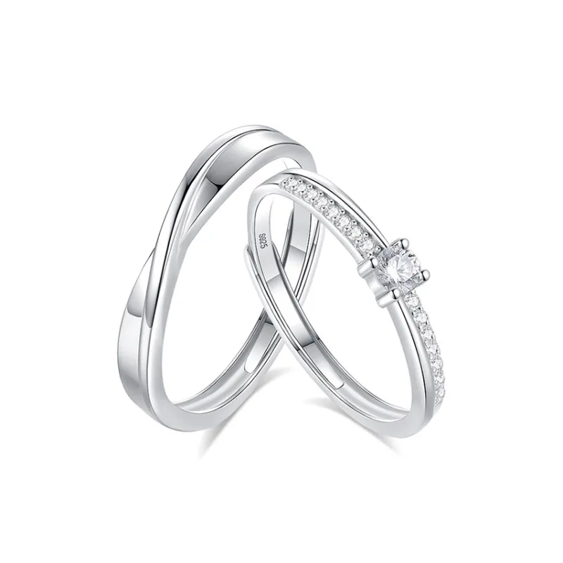 NRO 925 Sterling Silver Rings Unisex-0
