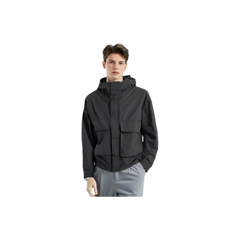 UNIQLO Jackets & Coats Men's Black-1