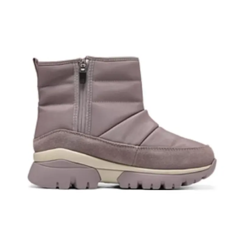 Skechers Modern Comfort Warm Slip Resistant Short Snow Boots Women's Pink-1