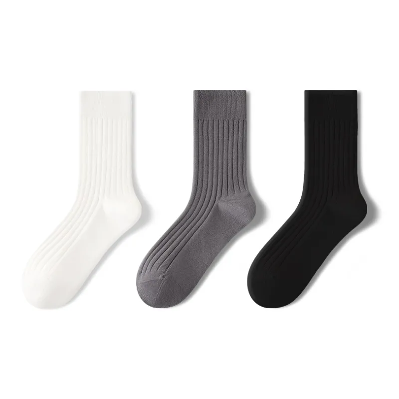 Primeet Mid Calf Socks Men's 3 Pack-6