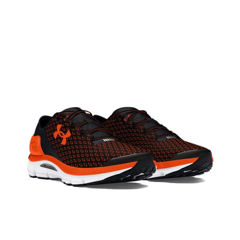 Under Armour Speedform Gemini Anti Slip Wear Resistant Low Top Running Shoes Unisex Black-2