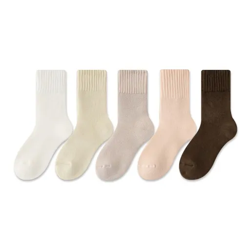 Caramella Mid Calf Socks Women's Combo Set-15