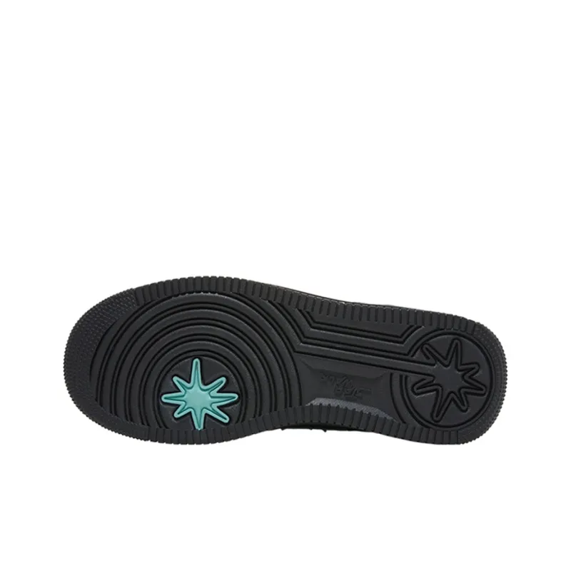 Starwalk Soldier Stars Shoes Anti Slip And Wear Resistant Breathable Low Top Skateboard Shoes Unisex Black-11