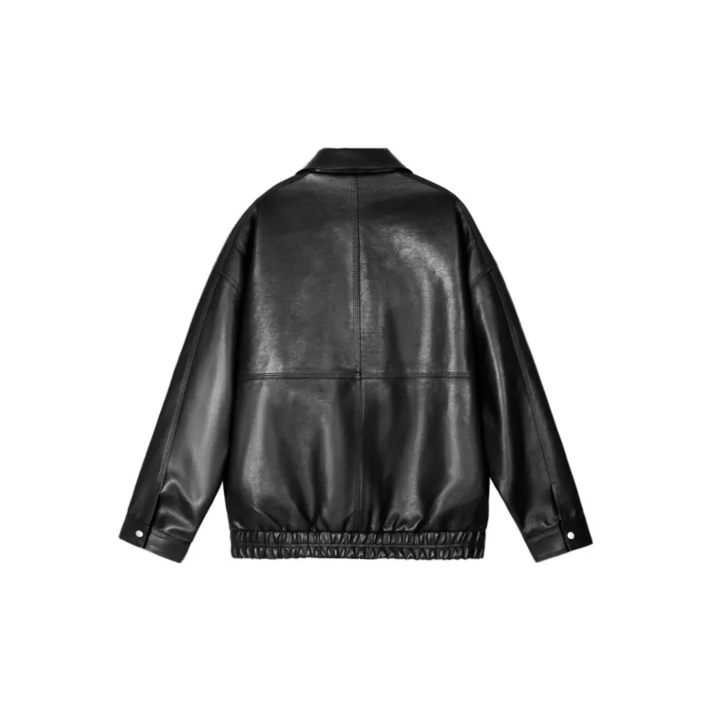 WILD LEADER Leather Jacket Unisex-1