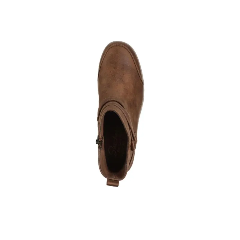 Skechers Pier Lite Ankle Boots Women's Brown-3
