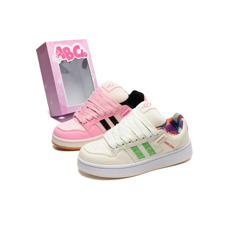ABCIO Slip Resistant Water Resistant Height Increasing Low Top Skateboard Shoes Unisex Mismatched-9