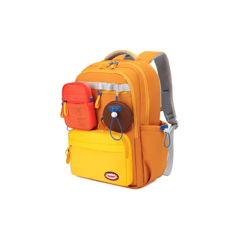 Almost Bear Nylon Backpack Regular Unisex Multicolor-4