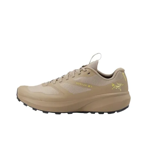 Arcteryx Norvan LD 3 Anti-Slip Wear-Resistant Low-Top Running Shoes Men's Khaki