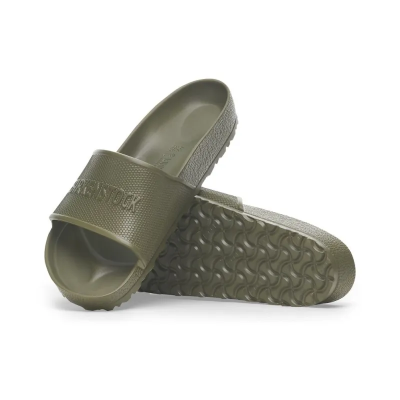Birkenstock Barbados EVA Slip Resistant Slide Slippers Unisex Khaki Green Regular-4