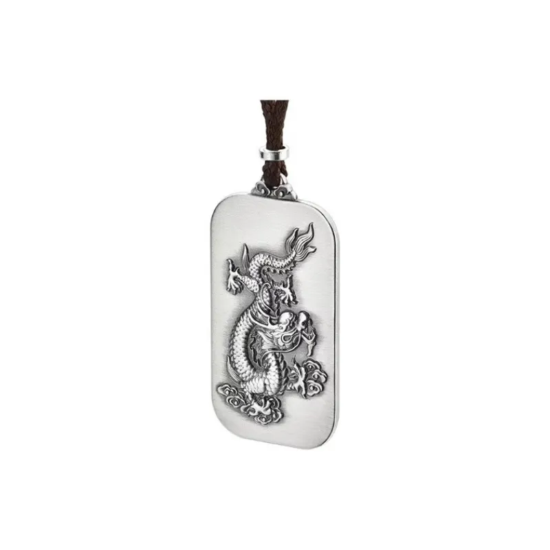 Brahmacharya 999 Fine Silver Necklaces Unisex-0