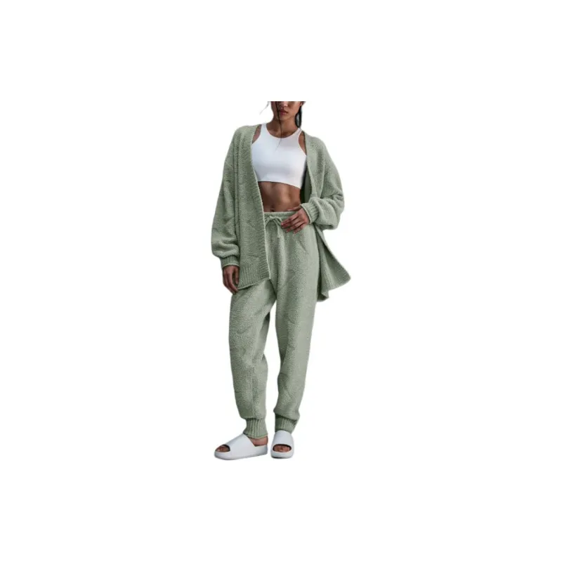 Nike Sportswear Phoenix Cozy Bouclé Women's High Waisted Oversized Knit Pants-1