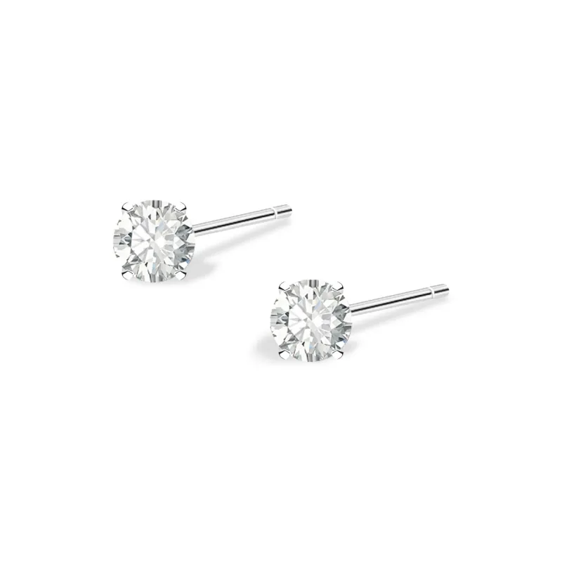 BLANK IN BLANK Sterling Silver Stud Earrings Women's Anniversary Bestie Girlfriend Birthday Women's-7
