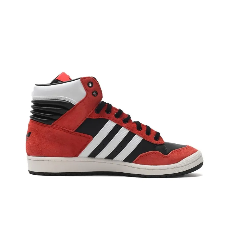 Adidas Originals PRO CONFERENCE HI Anti-Slip Wear-Resistant High-Top Skateboard Shoes Unisex Red-1