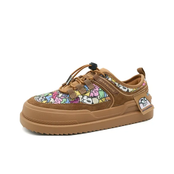Joy&Mario Low Top Skateboard Shoes Women's-6