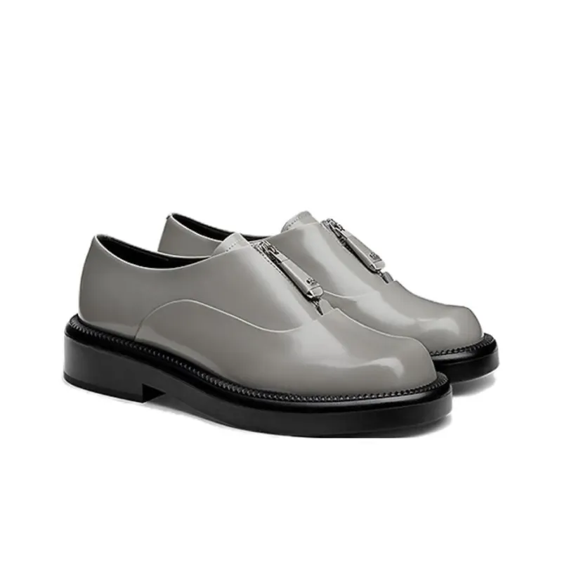 CHARLES&KEITH Small Ck Women's Casual Shoes 3.7cm Women's Grey Gray-4