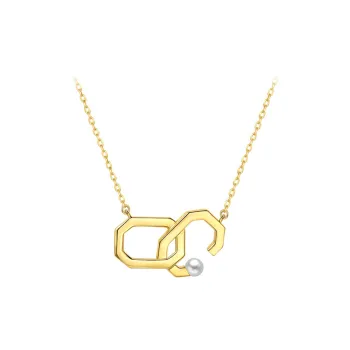 BABYBEI 925 Sterling Silver Shell Pearl Necklaces Women's