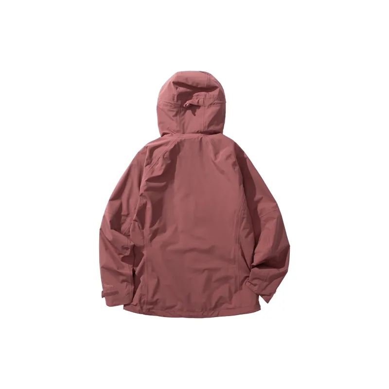 Jack Wolfskin Mountain Versatile Outdoor Hiking Waterproof And Windproof Windbreaker Jacket Women's-5