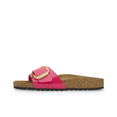 Birkenstock Madrid Big-buckle Patent-leather Sandals Women's