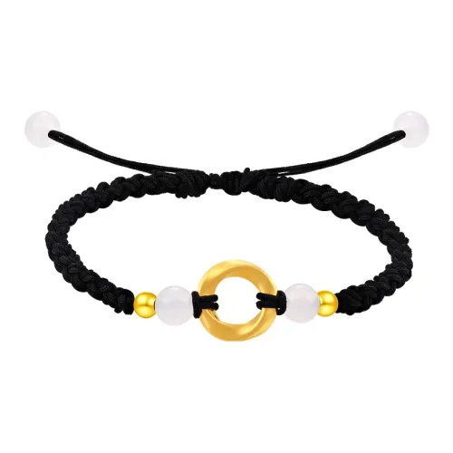 CHOW KING SANG Gold Bracelet Unisex