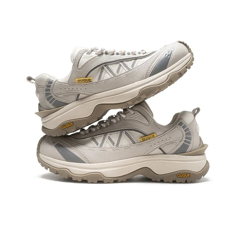 Ancient Finches Slip Resistant Cushioning Wear Resistant Low Top Trekking Shoes Unisex-2