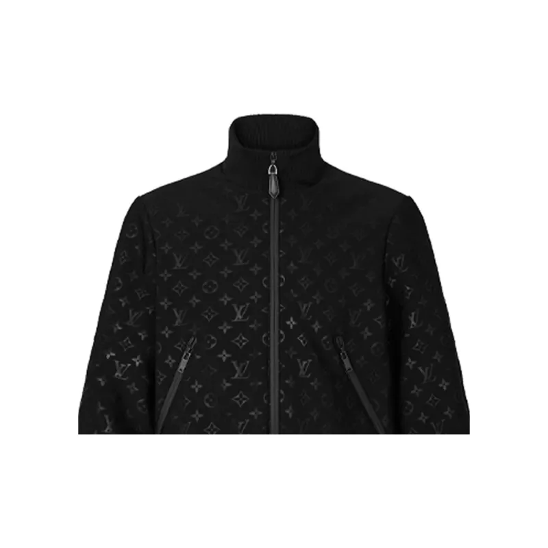 LOUIS VUITTON 2020s Monogram Eclipse pattern Jacket-5