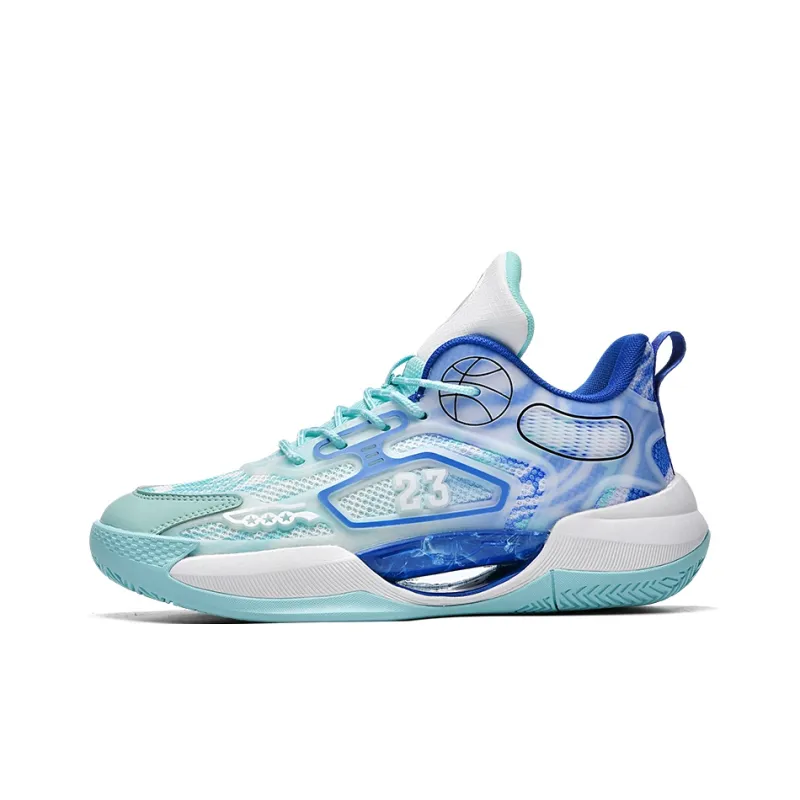 Kuding Cushioning Wear-Resistant Mid-Top Basketball Shoes Unisex-2