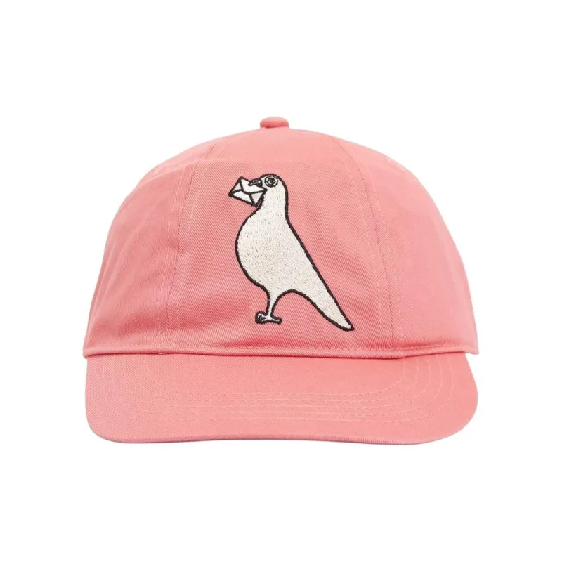 Mini Rodini Cotton Baseball Caps Kids' Pink-1