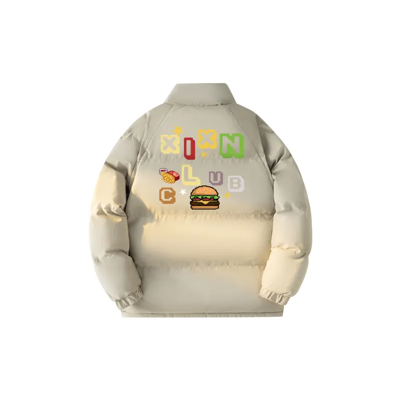XIXN Puffer Jackets Unisex-5
