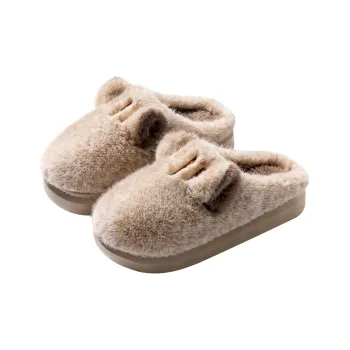 Foot Recreation Winter Cartoon Cute Home Indoor Comfortable Wear Resistant Slip Resistant Plush Warm Unisex