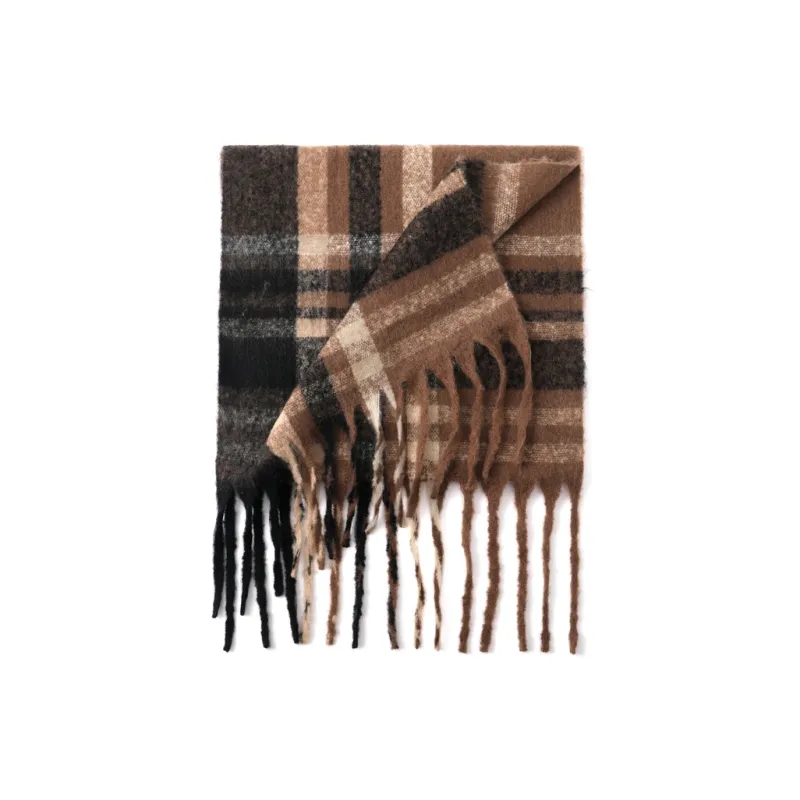 FREE RABBITⅡ Extra Long Thick Warm Scarf Shawl Unisex-5