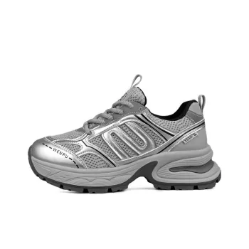 Craftsman Gang Cushioning Breathable Lightweight Height Increasing Low-Top Chunky Sneakers Women's