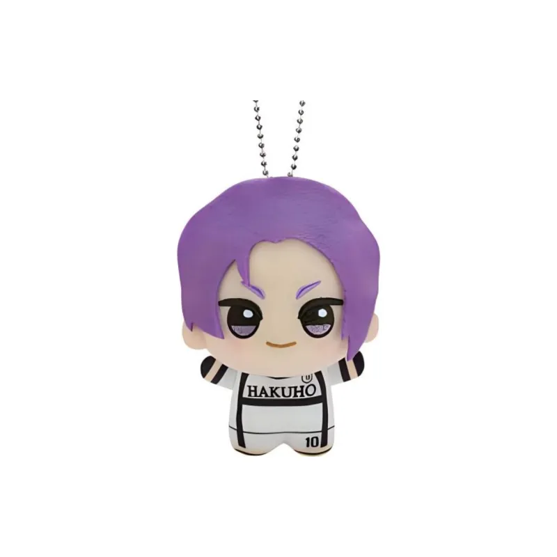 BANPRESTO Blue Lock EPISODE Calm-Ogi Ling Wang Nunu Version A Dolls Plush Pendant 11cm High-3